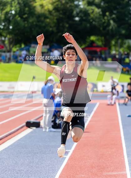 Thumbnail 3 in CIF Track and Field Championships (Boys Long Jump - Day 1) photogallery.