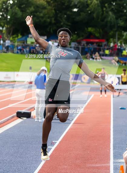 Thumbnail 2 in CIF Track and Field Championships (Boys Long Jump - Day 1) photogallery.