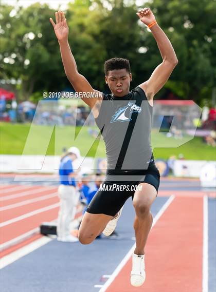 Thumbnail 2 in CIF Track and Field Championships (Boys Long Jump - Day 1) photogallery.