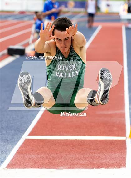 Thumbnail 2 in CIF Track and Field Championships (Boys Long Jump - Day 1) photogallery.