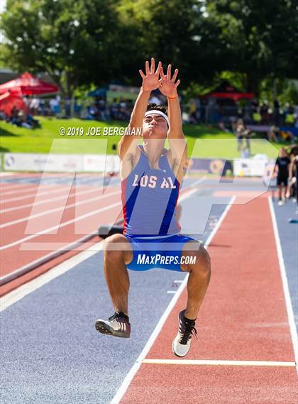 Thumbnail 2 in CIF Track and Field Championships (Boys Long Jump - Day 1) photogallery.
