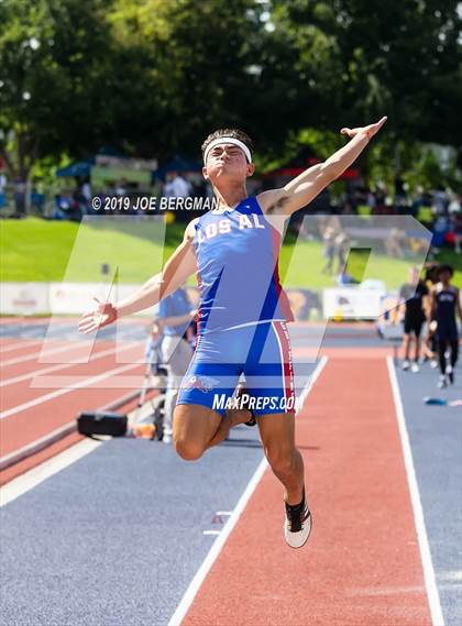 Thumbnail 2 in CIF Track and Field Championships (Boys Long Jump - Day 1) photogallery.