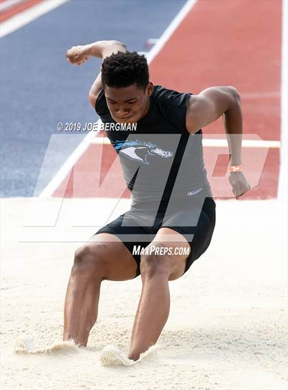 Thumbnail 1 in CIF Track and Field Championships (Boys Long Jump - Day 1) photogallery.