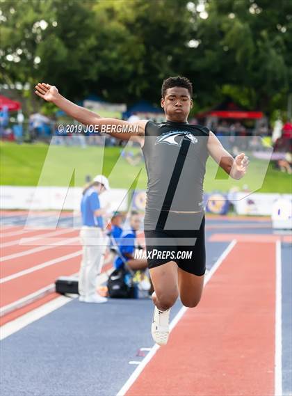 Thumbnail 3 in CIF Track and Field Championships (Boys Long Jump - Day 1) photogallery.