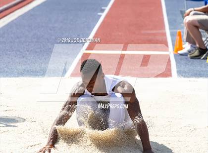 Thumbnail 3 in CIF Track and Field Championships (Boys Long Jump - Day 1) photogallery.