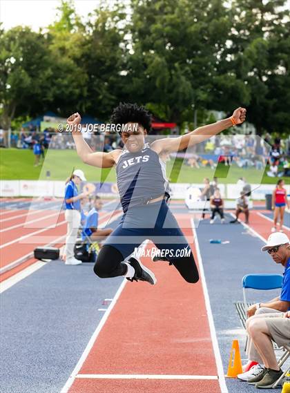 Thumbnail 1 in CIF Track and Field Championships (Boys Long Jump - Day 1) photogallery.