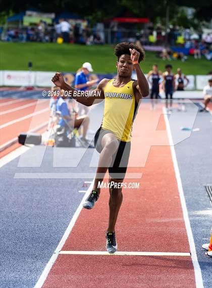 Thumbnail 2 in CIF Track and Field Championships (Boys Long Jump - Day 1) photogallery.