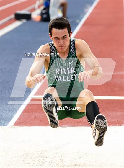 Thumbnail 3 in CIF Track and Field Championships (Boys Long Jump - Day 1) photogallery.