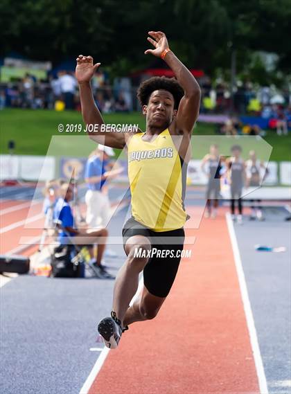 Thumbnail 3 in CIF Track and Field Championships (Boys Long Jump - Day 1) photogallery.