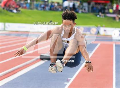 Thumbnail 2 in CIF Track and Field Championships (Boys Long Jump - Day 1) photogallery.