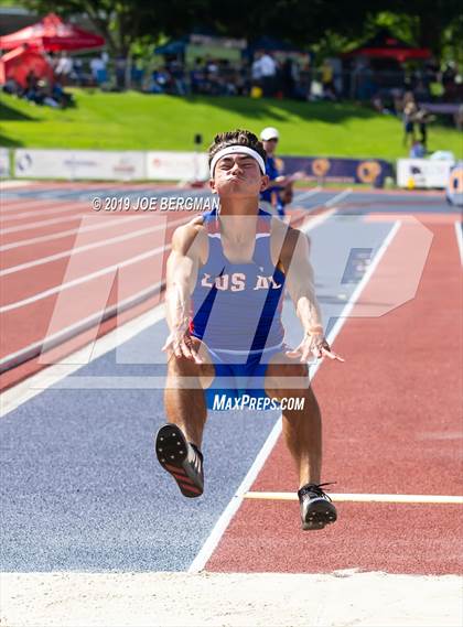 Thumbnail 3 in CIF Track and Field Championships (Boys Long Jump - Day 1) photogallery.