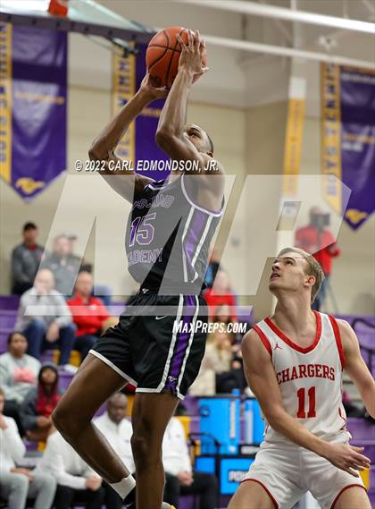 Thumbnail 2 in Bullitt East vs Lipscomb Academy photogallery.