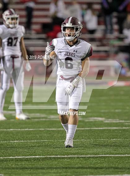 Thumbnail 2 in Jenks @ Mustang (OSSAA 6A First First Round)  photogallery.