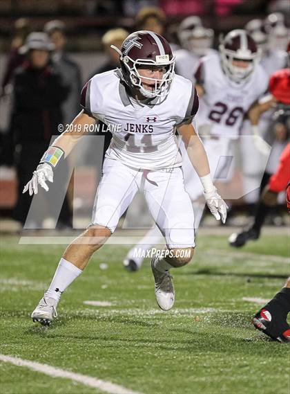 Thumbnail 3 in Jenks @ Mustang (OSSAA 6A First First Round)  photogallery.