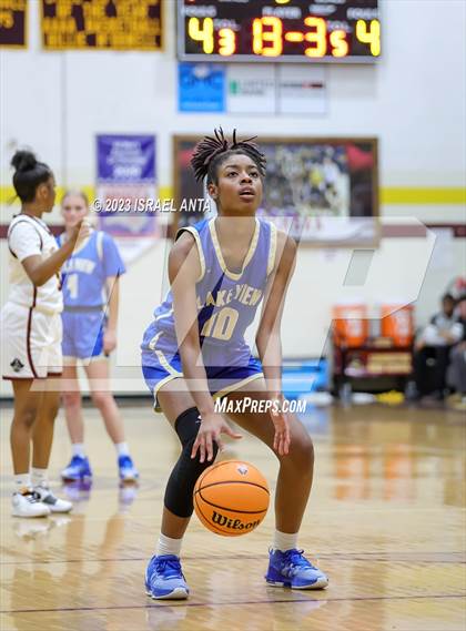 Thumbnail 1 in Lake View vs. Lumberton (2023 Robeson County Shootout) photogallery.