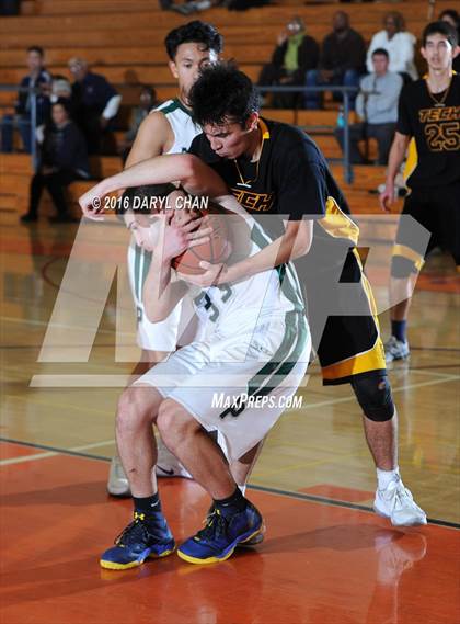 Thumbnail 3 in Bosco Tech vs. Providence (Pasadena Poly Tournament) photogallery.