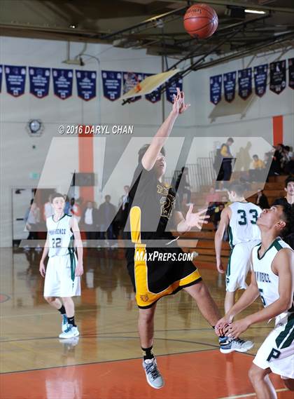Thumbnail 2 in Bosco Tech vs. Providence (Pasadena Poly Tournament) photogallery.