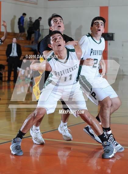 Thumbnail 3 in Bosco Tech vs. Providence (Pasadena Poly Tournament) photogallery.