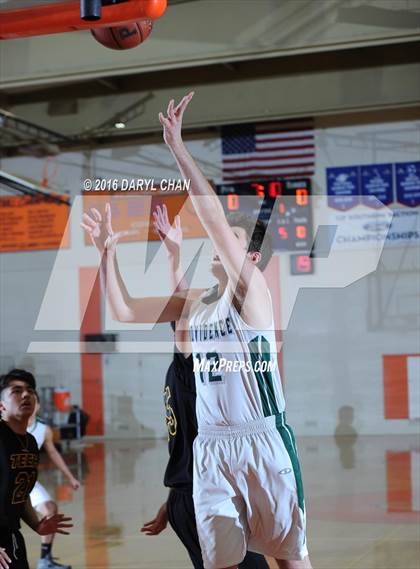 Thumbnail 3 in Bosco Tech vs. Providence (Pasadena Poly Tournament) photogallery.