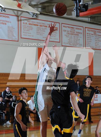 Thumbnail 1 in Bosco Tech vs. Providence (Pasadena Poly Tournament) photogallery.