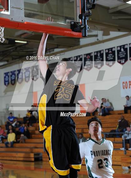 Thumbnail 1 in Bosco Tech vs. Providence (Pasadena Poly Tournament) photogallery.