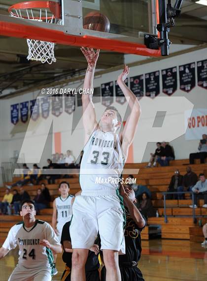 Thumbnail 3 in Bosco Tech vs. Providence (Pasadena Poly Tournament) photogallery.