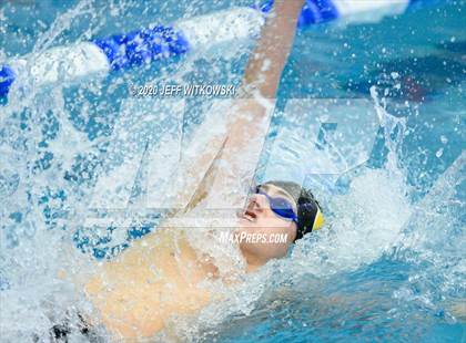 Thumbnail 1 in NCHSAA 3A Swimming Championship photogallery.