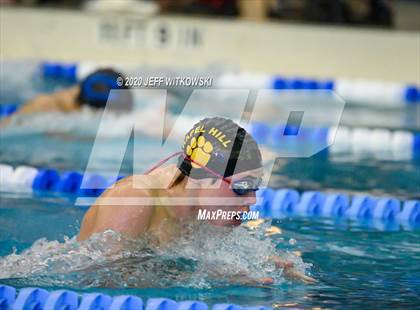 Thumbnail 1 in NCHSAA 3A Swimming Championship photogallery.