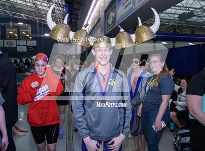 Thumbnail 1 in NCHSAA 3A Swimming Championship photogallery.