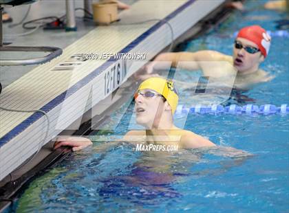 Thumbnail 2 in NCHSAA 3A Swimming Championship photogallery.