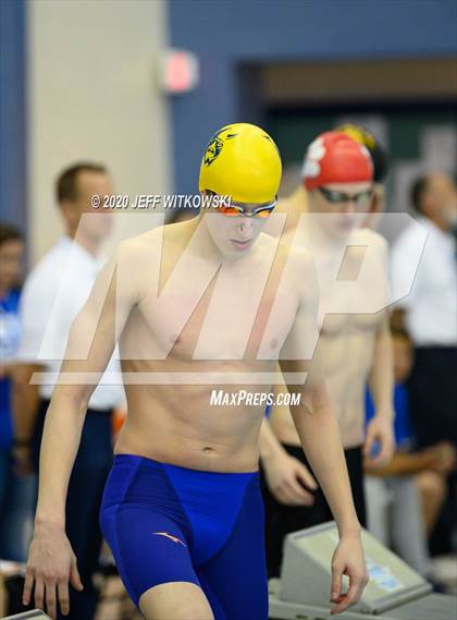 Thumbnail 3 in NCHSAA 3A Swimming Championship photogallery.