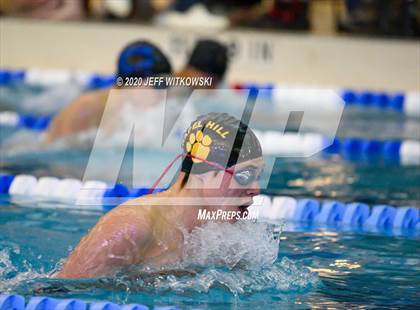 Thumbnail 2 in NCHSAA 3A Swimming Championship photogallery.