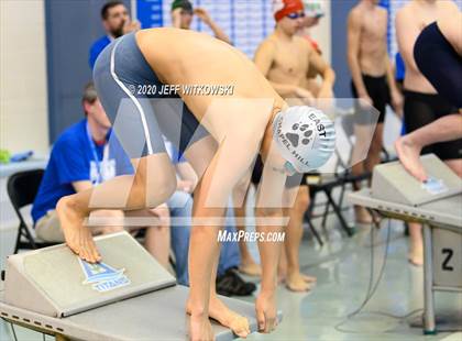 Thumbnail 2 in NCHSAA 3A Swimming Championship photogallery.