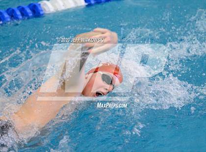 Thumbnail 1 in NCHSAA 3A Swimming Championship photogallery.