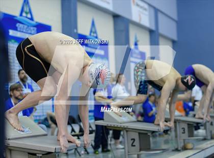 Thumbnail 3 in NCHSAA 3A Swimming Championship photogallery.