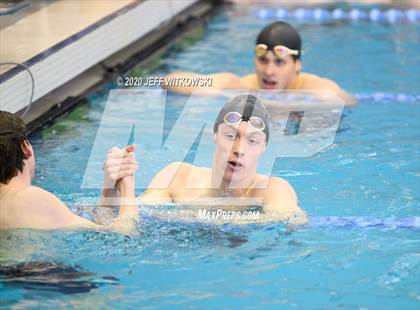 Thumbnail 3 in NCHSAA 3A Swimming Championship photogallery.