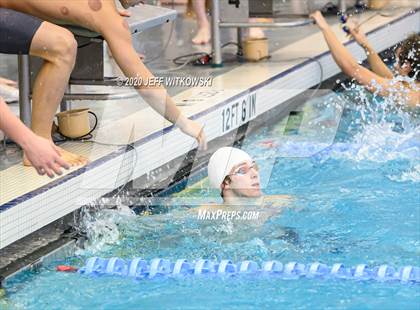 Thumbnail 3 in NCHSAA 3A Swimming Championship photogallery.