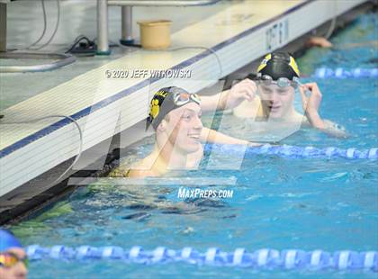 Thumbnail 1 in NCHSAA 3A Swimming Championship photogallery.
