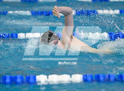 Thumbnail 2 in NCHSAA 3A Swimming Championship photogallery.