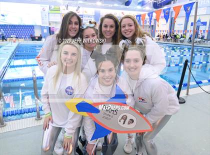 Thumbnail 3 in NCHSAA 3A Swimming Championship photogallery.