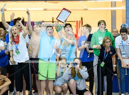 Thumbnail 2 in NCHSAA 3A Swimming Championship photogallery.