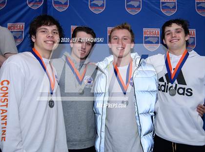 Thumbnail 2 in NCHSAA 3A Swimming Championship photogallery.