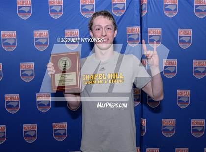 Thumbnail 3 in NCHSAA 3A Swimming Championship photogallery.