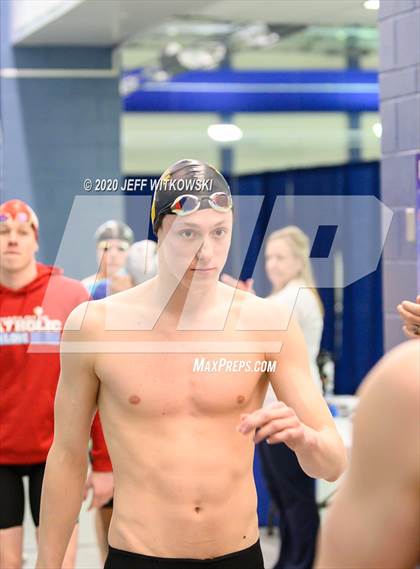 Thumbnail 3 in NCHSAA 3A Swimming Championship photogallery.