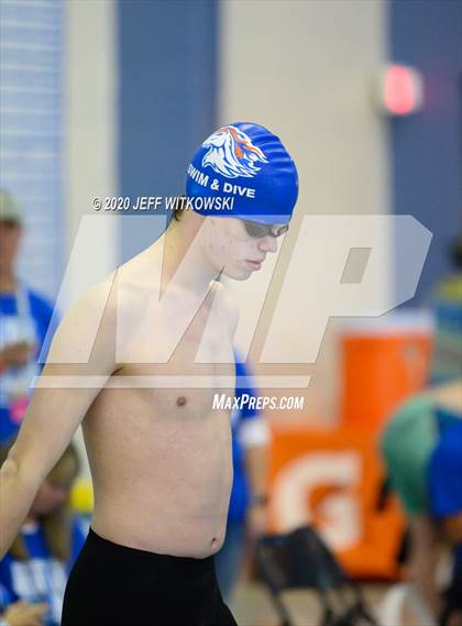 Thumbnail 3 in NCHSAA 3A Swimming Championship photogallery.