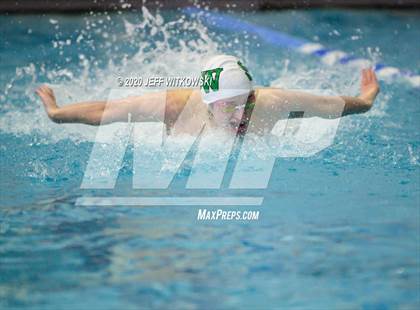 Thumbnail 1 in NCHSAA 3A Swimming Championship photogallery.
