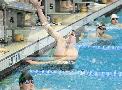 Thumbnail 1 in NCHSAA 3A Swimming Championship photogallery.