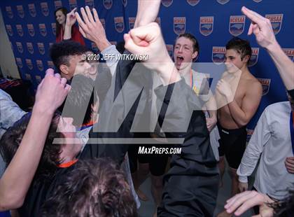 Thumbnail 2 in NCHSAA 3A Swimming Championship photogallery.