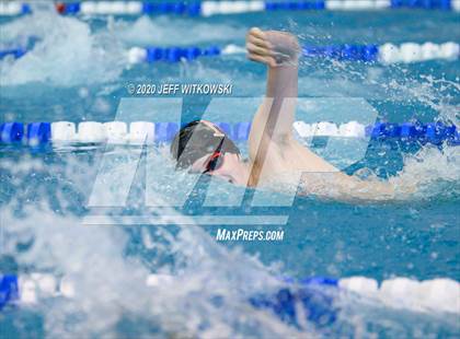 Thumbnail 3 in NCHSAA 3A Swimming Championship photogallery.