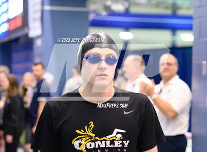 Thumbnail 2 in NCHSAA 3A Swimming Championship photogallery.